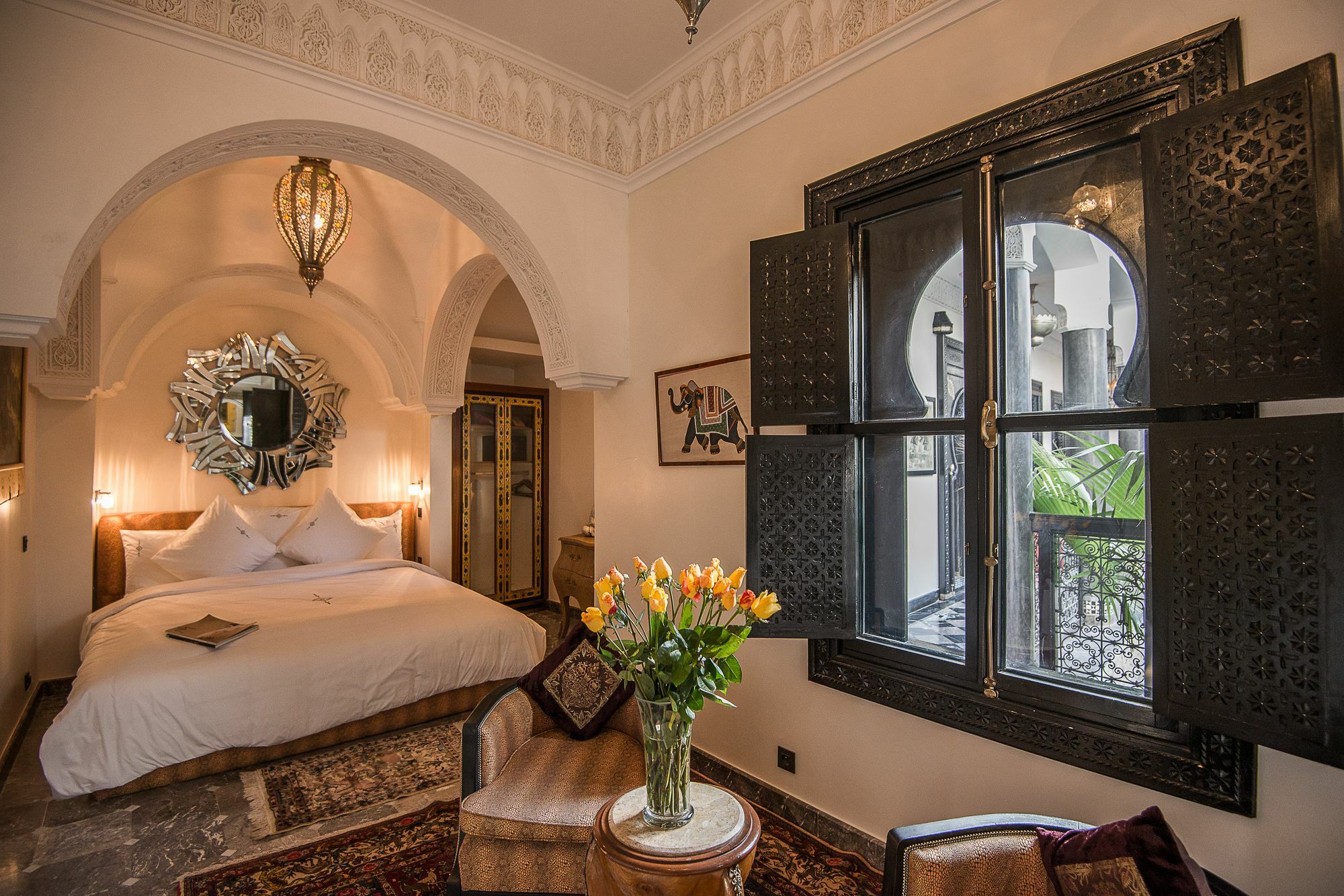 马拉喀什 拉斯乐摩洛哥传统庭院住宅酒店 外观 照片
