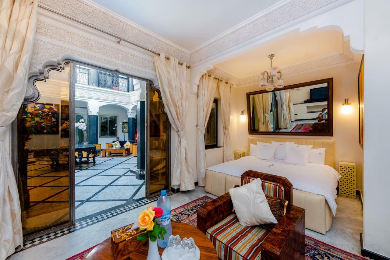马拉喀什 拉斯乐摩洛哥传统庭院住宅酒店 客房 照片